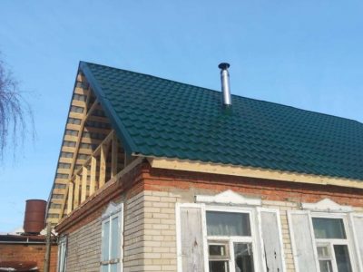 Реконструкция крыши в Талдоме